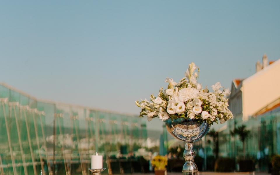 Poolside Wedding