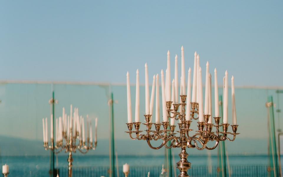 Poolside Wedding